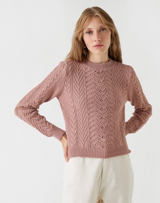 Camisola Tricotada Detalhada - Image 3