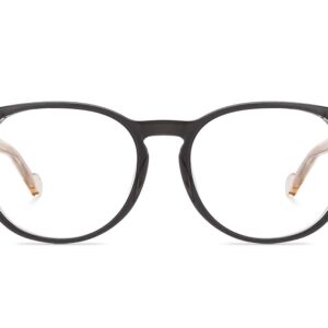 Black Full Rim Round Eyeglasses P133