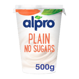 Alternativa ao iogurte natural Alpro sem açúcares