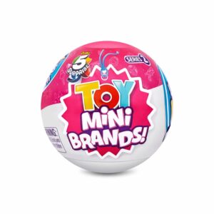 5 Miniaturas Surpresa da Série 2 - Brinquedo Colecionável em Cápsula da ZURU