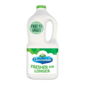 Leite meio gordo Cravendale