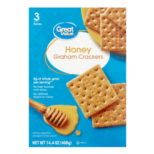 Bolachas Graham com Mel de Ótimo Valor Nutricional