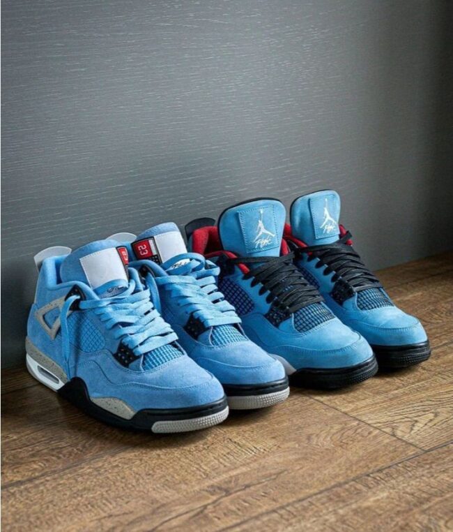 Air Jordan 4 Retro University Blue - Image 4