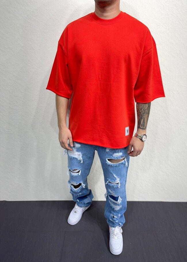 Plain Oversized T-Shirt - Image 5