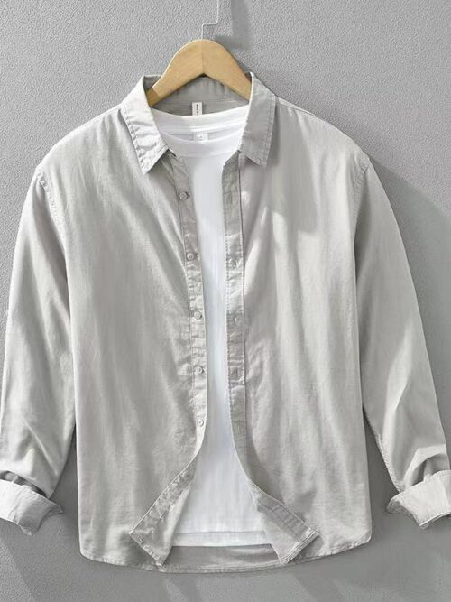 Regular Fit Linen Shirt