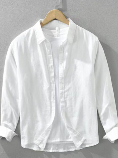 Regular Fit Linen Shirt