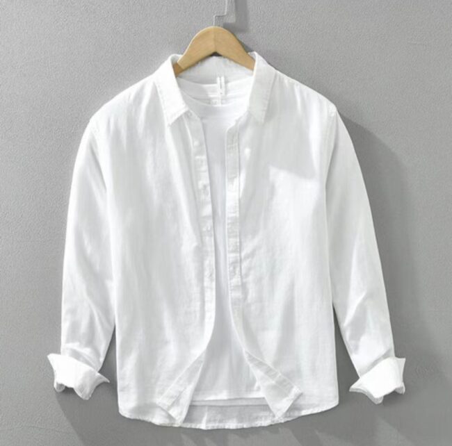 Regular Fit Linen Shirt