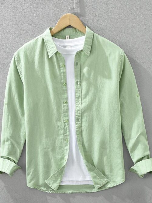Regular Fit Linen Shirt