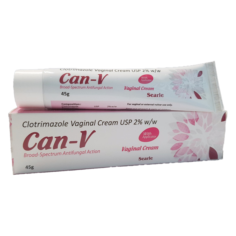 CAN-V (CLOTRIMAZOL CRÈME VAGINAL USP 2% W/W)